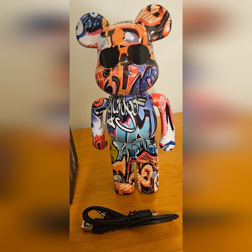 Graffiti Art Bearbrick Speaker